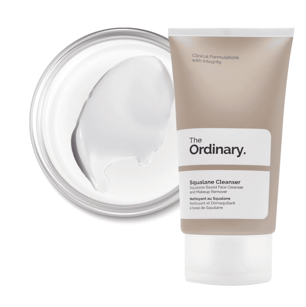 Squalane Cleansing Gel për lëkurë të thatë dhe të ndjeshme, pastron dhe hidraton lëkurën.