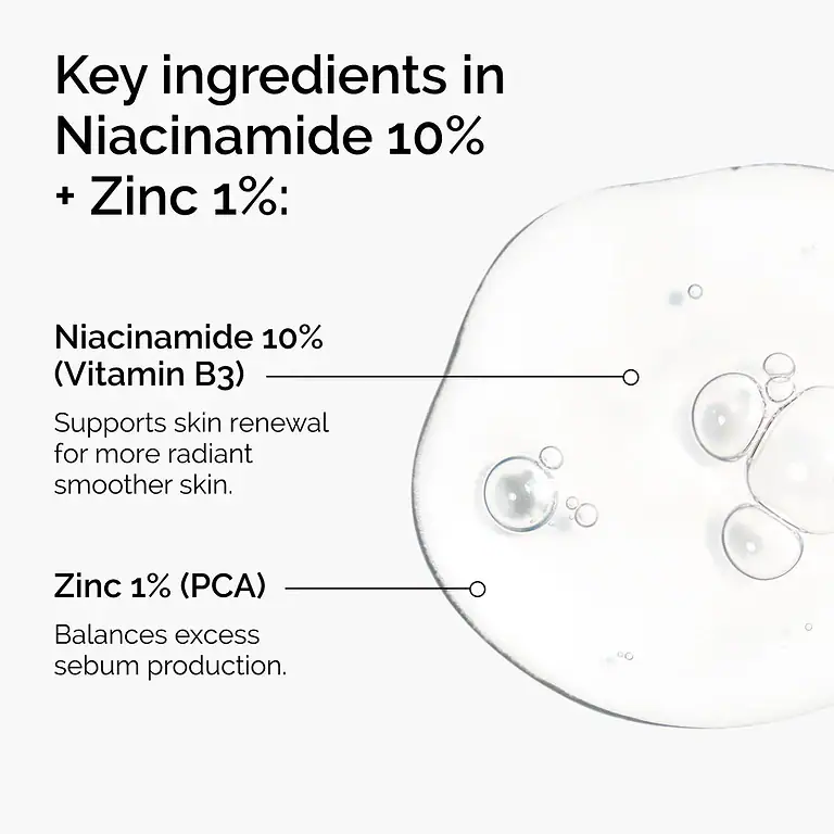 THE ORDINARY NIACINAMIDE 10% + ZINC 1% 30ML thumbnail 2