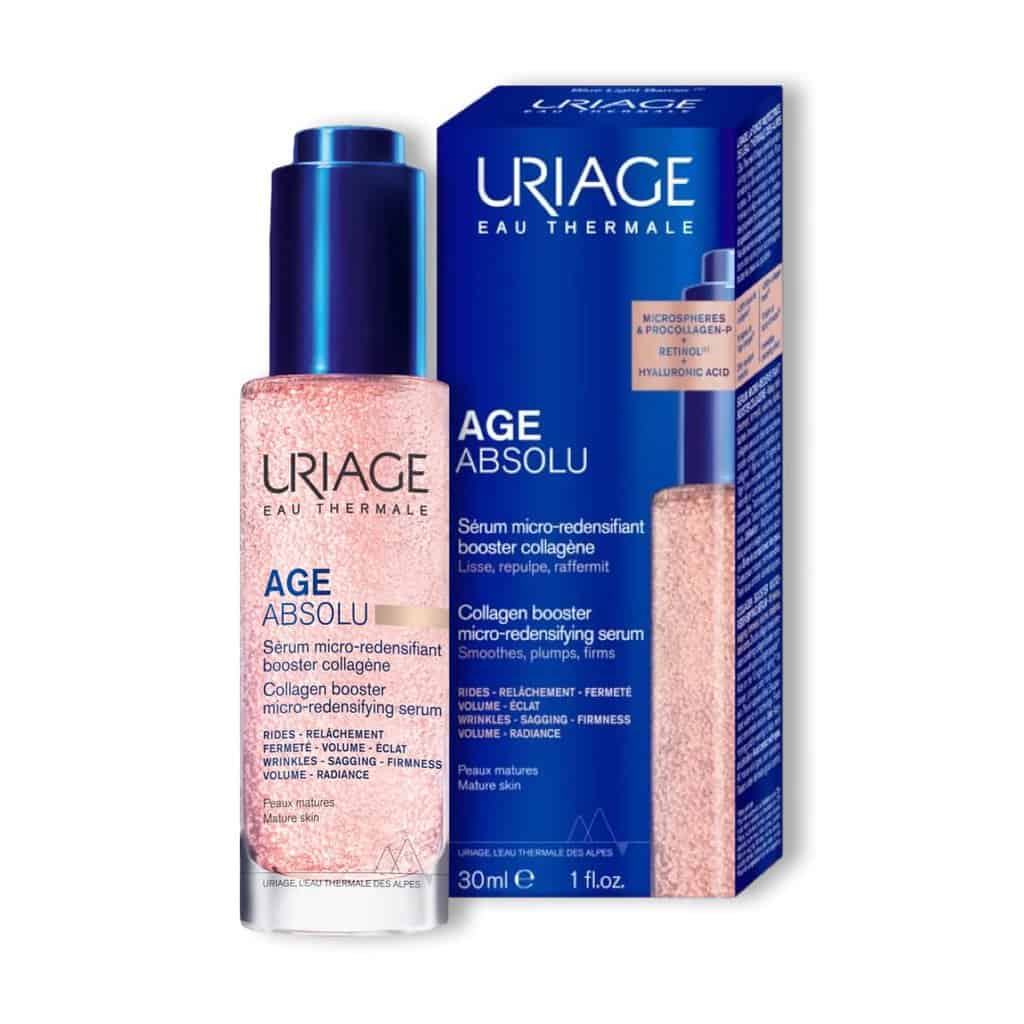 Uriage Age Absolu serum 30ml për rinovim dhe rigjenerim të lëkurës.