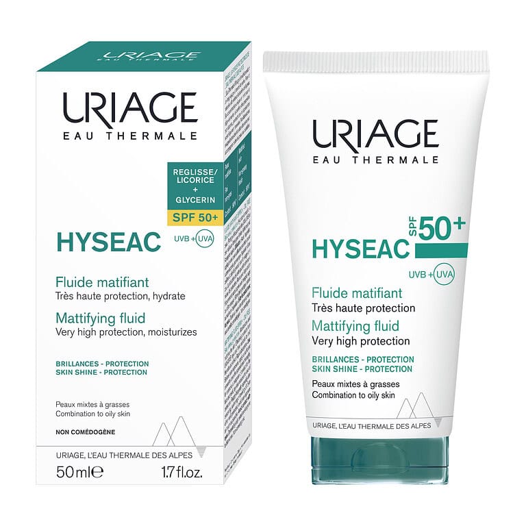 URIAGE HYSEAC SPF50+ FLUIDE 50ML