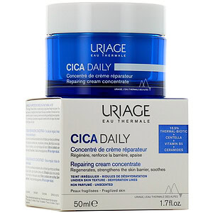 Krem i përditshëm Uriage Cica Daily për lëkurë të dëmtuar dhe të fragilizuara, 50ml, për ri.