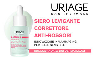 Serum anti-rozace për lëkurë të ndjeshme, redukton skuqjen, përmban Uriage.