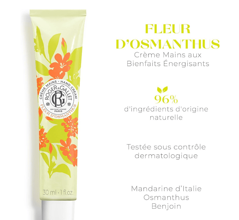 Roger & Gallet FLEUR D’OSMANTHUS Hand Cream 30ml thumbnail 2