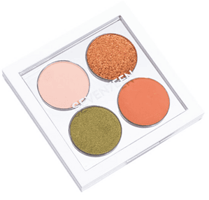 Paletë me ngjyra të gjalla për sy, kozmetikë për sy, produkt për make-up, ngjyra të ndryshme.