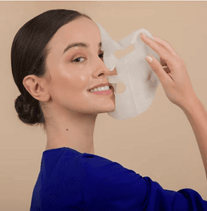 Maskë fytyre me peptide për hidratim dhe rinovim të lëkurës, për kujdes të avancuar të lëku.