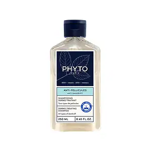 Shampo për flokë të lëmuara me formulë natyrale dhe anti-pëlhurë, 250ml, Phyto Curls.
