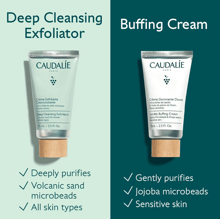 Caudalie Gentle Buffing Cream 75ML thumbnail 4
