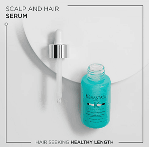 Serum për zgjatjen e flokëve KERASTASE, produkt kozmetike për rigjenerimin e flokëve, 50ml.