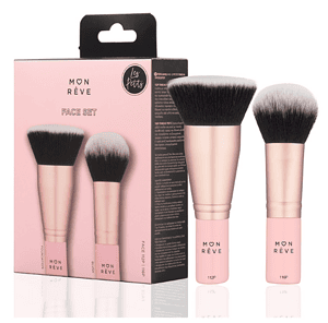 Set furçash për fytyrën Mon Rêve, për pastrim dhe aplikim kozmetik, për fytyrë dhe makeup.