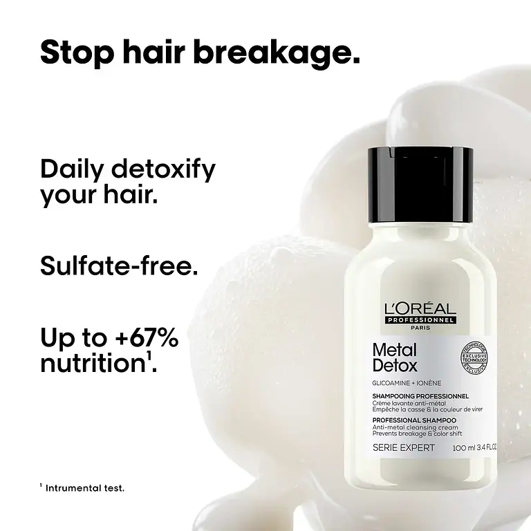 LOREAL SERIE EXPERT 2021 METAL DETOX SHAMPOO 300 ML thumbnail 2
