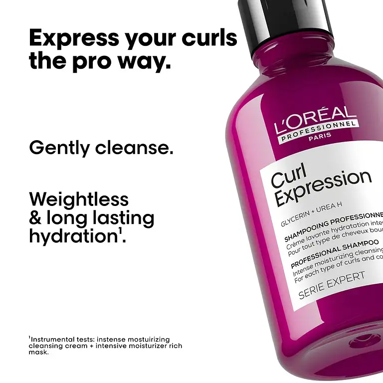 LOREAL CURL EXPRESSION MOIST.CREAMSHAMP.300mI thumbnail 2