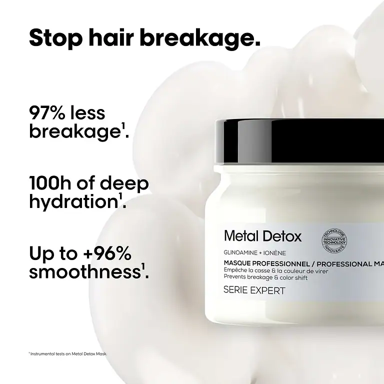 LOREAL SERIE EXPERT 2021 METAL DETOX MASK 250 ML thumbnail 2