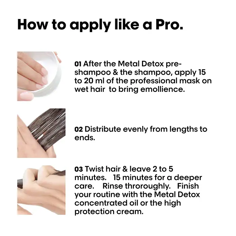 LOREAL SERIE EXPERT 2021 METAL DETOX MASK 250 ML thumbnail 5