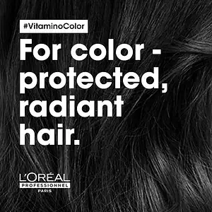 Vitamino Color Shampoo për mbrojtje dhe shkëlqim të flokëve të ngjyrosur.