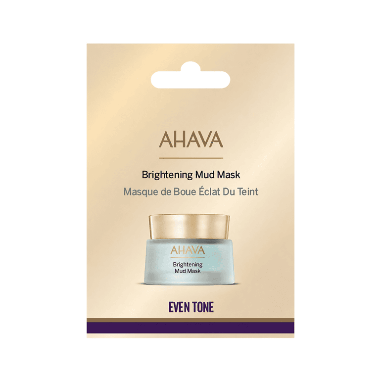 AHAVA SINGLE USE BRIGHTENING MUD MASK 6ML
