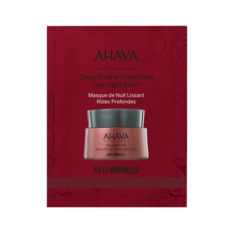 AHAVA SINGLE USE DEEP WRINKLE SMOOTH NIGHTMASK 6ML