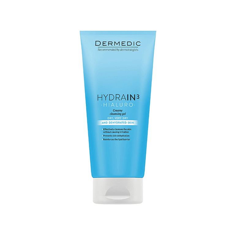 Dermedic Hydrain3 Hialuro Creamy Cleansing Gel
