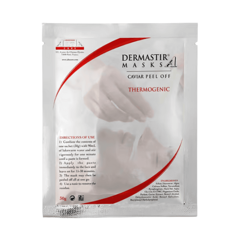 DERMASTIR THERMOGENIC CAVIAR PEEL OFF 30G MASK