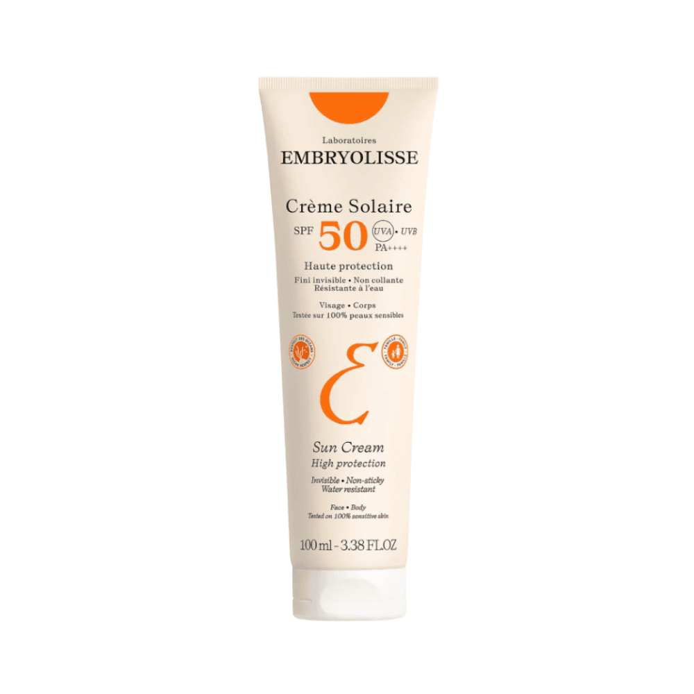 Krem diell me SPF 50 për mbrojtje të lartë nga dielli, 100ml, për lëkurë të ndjeshme dhe të.