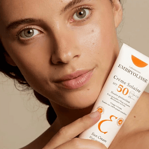 Krem dielli SPF 50 Embryolisse për mbrojtje të lartë dielloreje 100ML.
