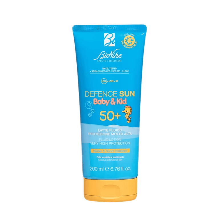 BIONIKE DEFENCE SUN 50+BABY&KIDS  4D FLUID LOTION 200 ML