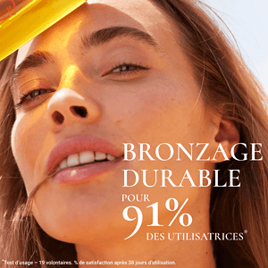 Bliç për lëkurën me SPF 30, produkt kozmetike për diellin dhe bronzimin e qëndrueshëm.