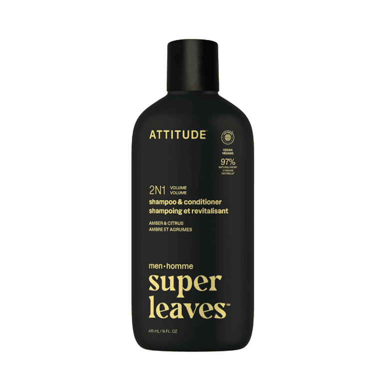 Attitude Shampoo & Conditioner Volume – Amber & Citrus
