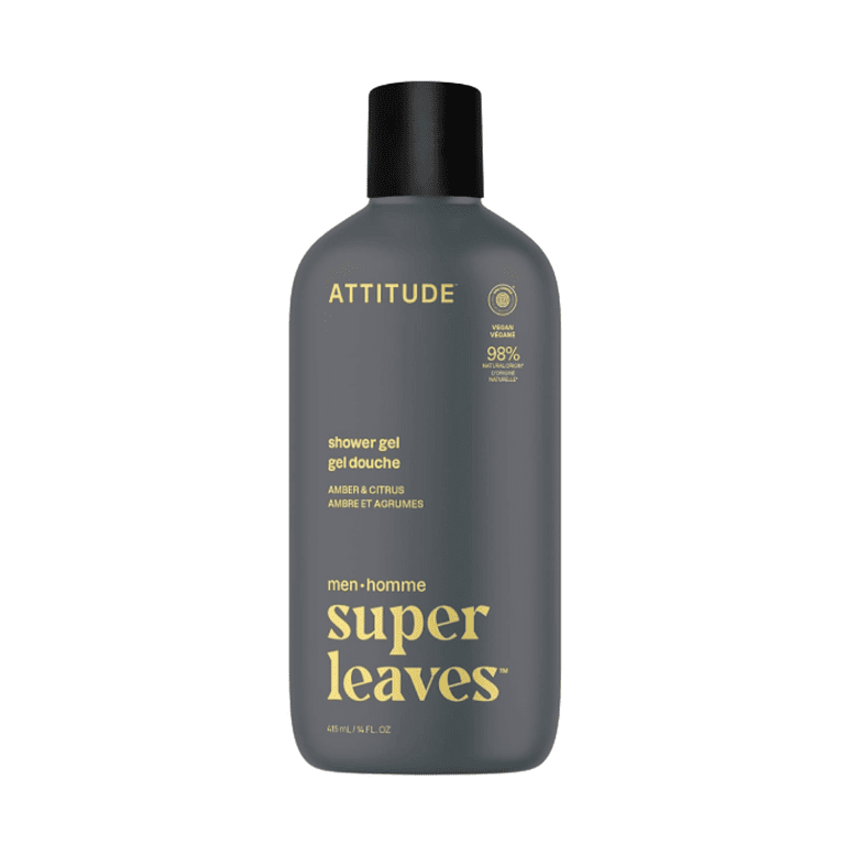 Attitude Men Shower Gel – Amber & Citrus
