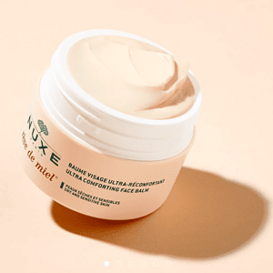 Balm për fytyrën ultra-rekomfortues NUXE RDM për lëkurë të thatë dhe të ndjeshme.