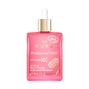 Serum me Vitamina C për shkëlqim të lëkurës, produkt kozmetike NUXE, 30ml.