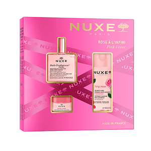 Set kozmetik NUXE Pink Fever për lëkurën e ndjeshme dhe të thatë, për kujdes të veçantë dhe.