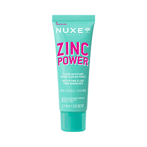 Fludë matifikuese NUXE ZINC Power për lëkurë të yndyrshme dhe të prirur për akne, 40ml.