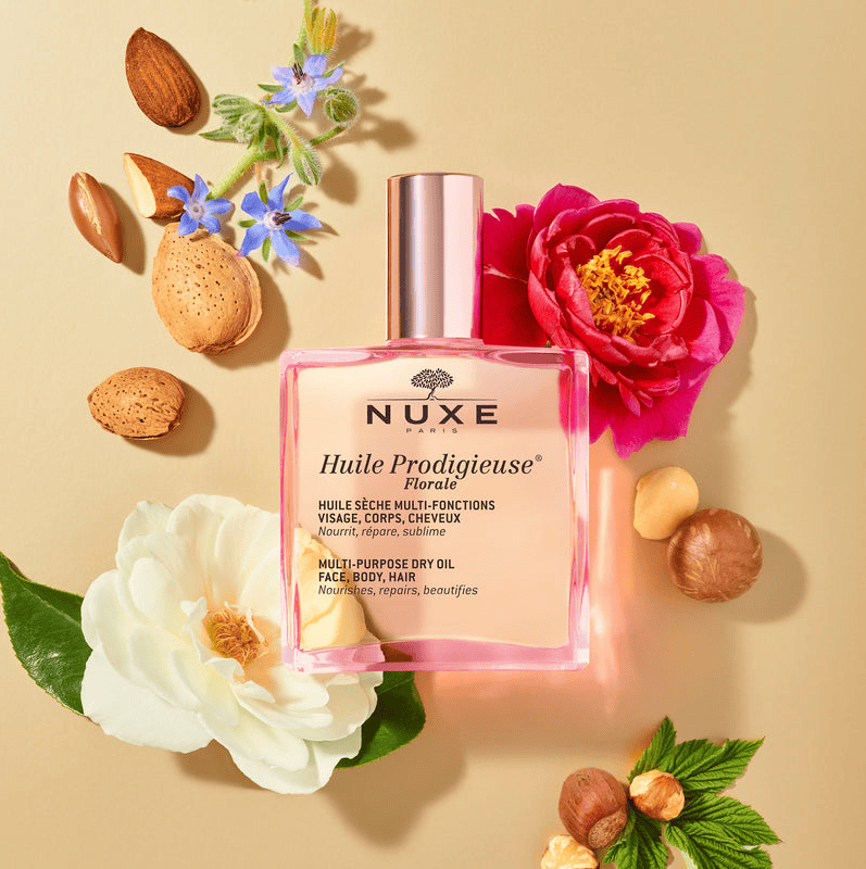 Nuxe Huile Prodigieuse Floraile 50ml, vaj i thatë multi-funksional për fytyrë, trup dhe flokë.
