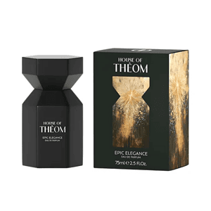Parfum i grave House of Thêom Epic Elegance për femra, aromë e fuqishme dhe elegante.