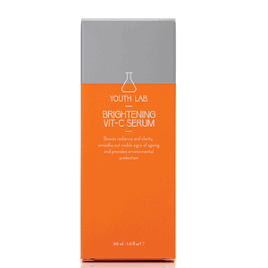 Serum Vit-C për ndriçim të lëkurës, produkt kozmetike për fytyrën.