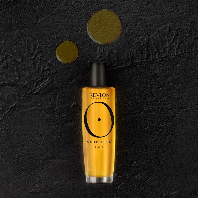 Revlon Orofluido Elixir 30ml për flokë të shëndetshëm dhe të ndritshëm.