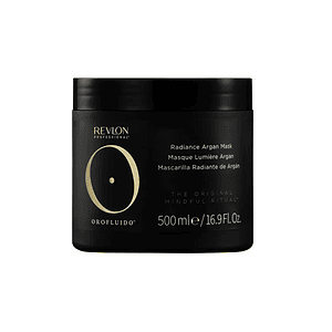 Maskë Argan Revlon 500ml për lëkurën dhe flokët, produkt kozmetik për hidratim dhe shëndet.
