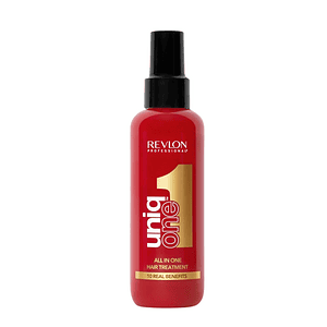 Produkte kozmetike, trajtim për flokë, UNIQ ONE 150ml, produkt për kujdesin e flokëve.