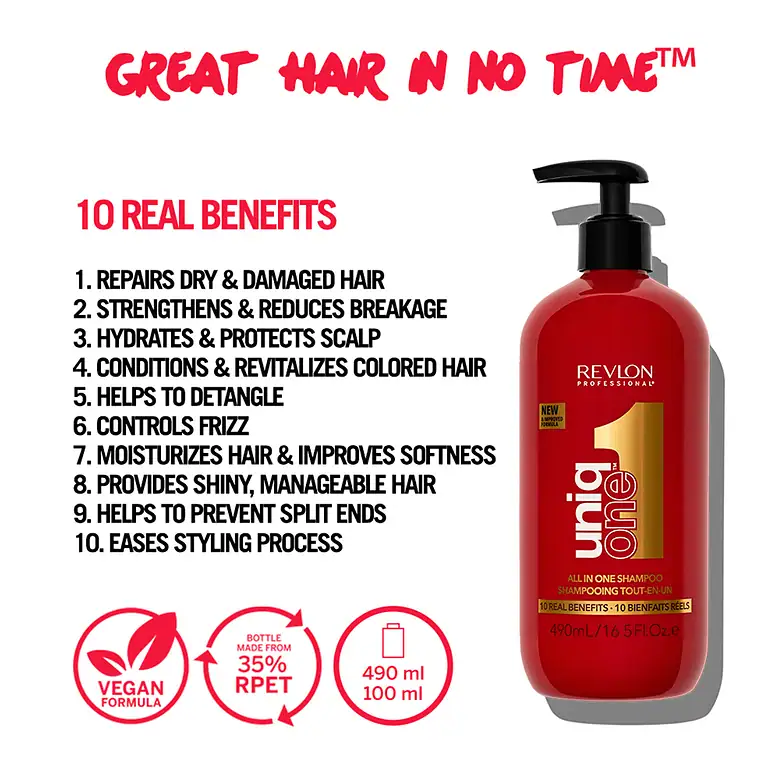RP Uniqone Shampo 490ml thumbnail 2