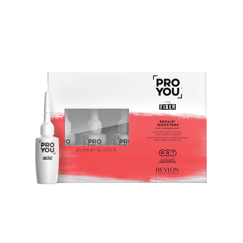 PY Care Fixer Booster 10X15ml për trajtim të flokëve dhe rigjenerim të shpejtë.