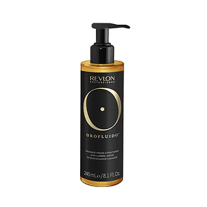 Kondicioner për flokë me argan, produkt kozmetik për kujdesin e flokëve.
