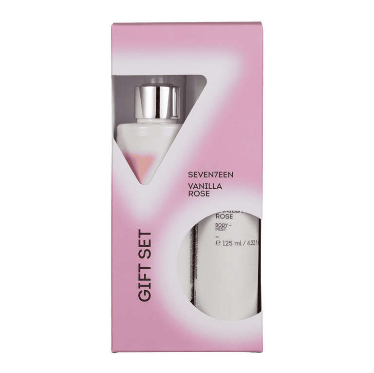 SEVENTEEN SET VANILLA ROSE BODY MIST 125 ML & BODY SILK thumbnail 2