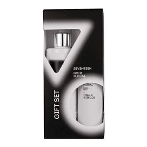 Set dhurues i parfumit dhe trupit SEV NOIR FLORAL për trup dhe aromë të freskët.