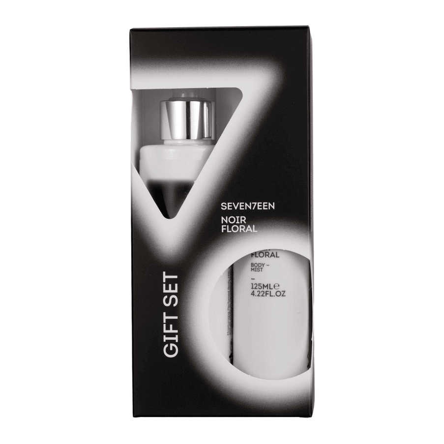 Set dhurues i parfumit dhe trupit SEV NOIR FLORAL për trup dhe aromë të freskët.
