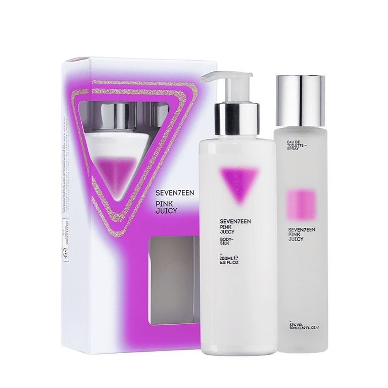 SEVENTEEN SET EDT PINK JUICE 50 ML & BODY SILK 200 ML