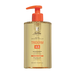 Triderm A.D. Çaj për lëkurë të ndjeshme dhe të irrituar, 500 ml, për pastrim të thellë dhe hidratim.