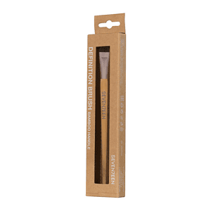 Fshesë për makeup me dorezë bambu, për aplikimin e produkteve kozmetike.