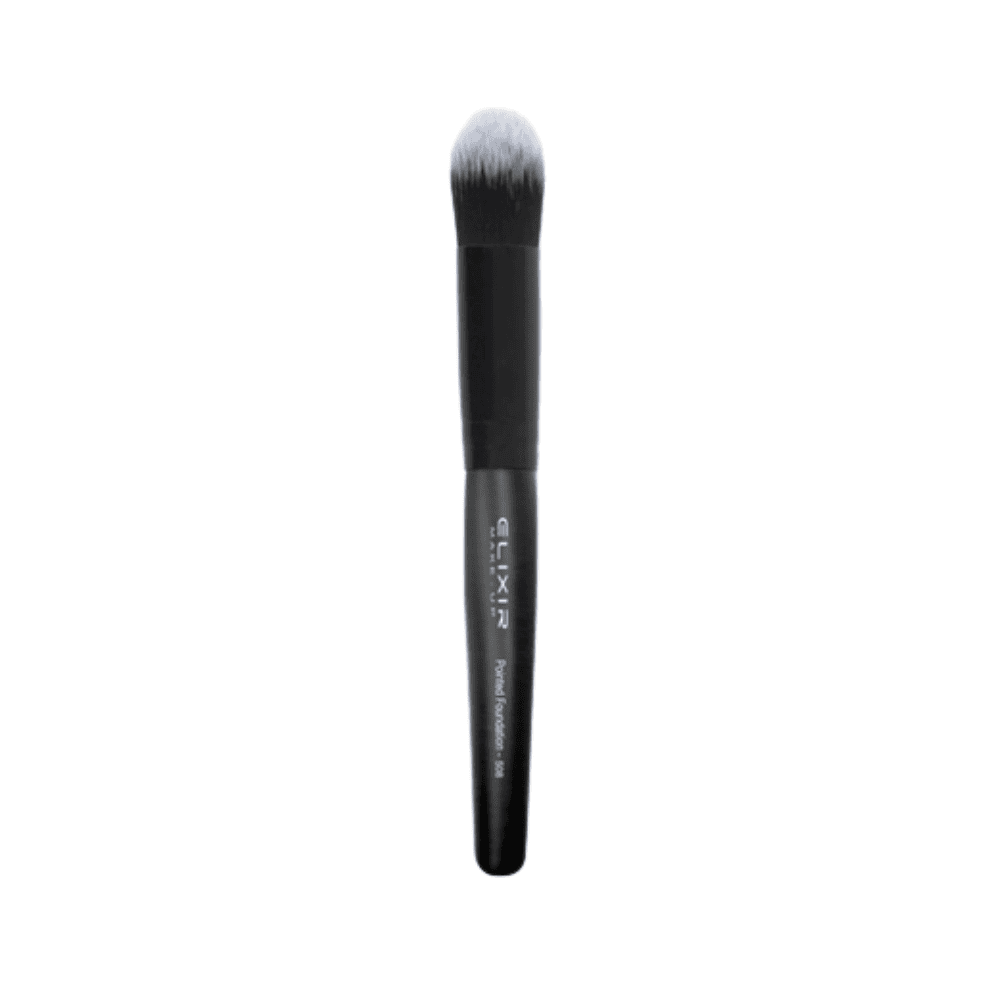 Brush-it për fondacionin, furçë kozmetike për aplikimin e fondacionit të mprehtë.