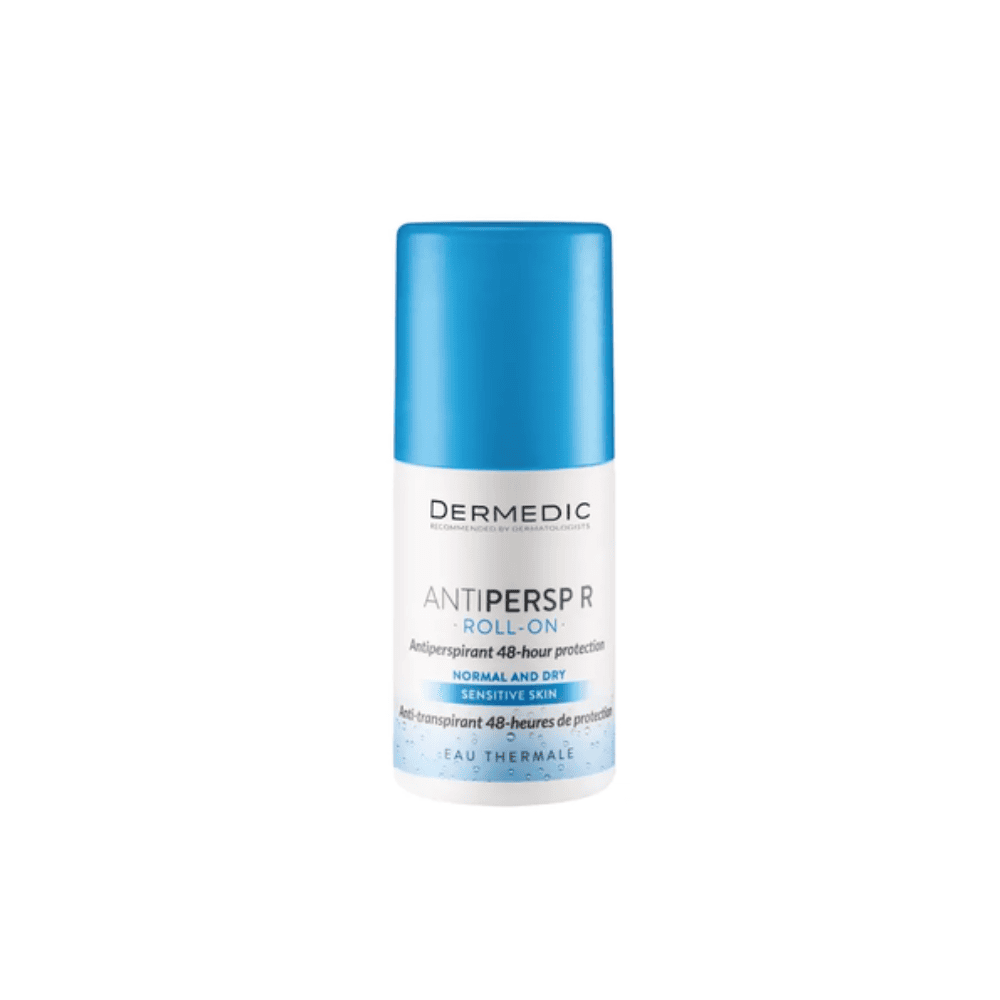 Antiperspirant roll-on për djersitje të tepruar për lëkurë të ndjeshme, 60g, Dermedic.