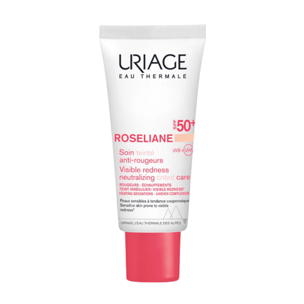 Roseliane CC krem SPF 50+ për mbrojtje diellore dhe ngjyrosje të lehtë të lëkurës.